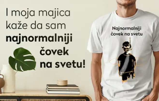 Da li si ti najnormalniji čovek na svetu? Od 3. juna u prodaji majice inspirisane hit knjigom