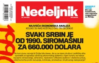 Nedeljnik u knjižarama Delfi