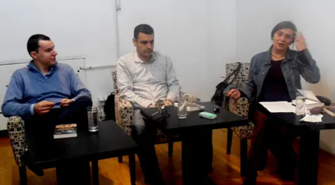 Uspešno književno veče „Dva lica fantastike“: Slobodana Vladušića i Pavla Zelića - slika 1