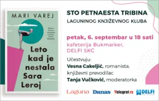 Šta je istinsko prijateljstvo? Lagunin književni klub o knjizi „Leto kad je nestala Sara Leroj“