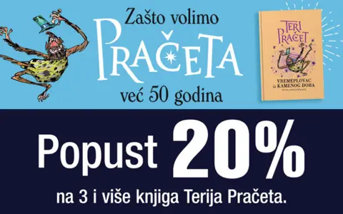 Zašto volimo Pračeta već 50 godina – knjige omiljenog pisca na odličnom popustu - slika 1