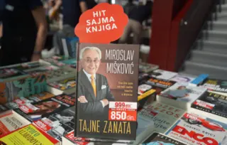U knjižare stiže drugo izdanje knjige „Tajne zanata“ Miroslava Miškovića