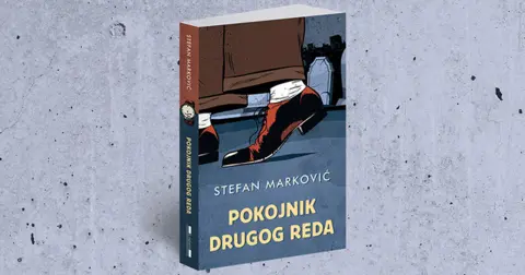Stefan Marković o romanu „Pokojnik drugog reda“ - slika 1