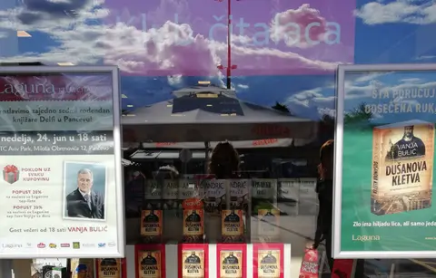 Svečano proslavljen sedmi rođendan knjižare Delfi u Pančevu sa Vanjom Bulićem - slika 3