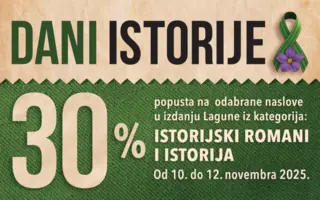 Akcija „Dani istorije“ u svim Delfi knjižarama! Popust od 50% na odabrane naslove