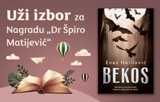 „Bekos“ Enesa Halilovića u užem izboru za nagradu „Dr Špiro Matijević“