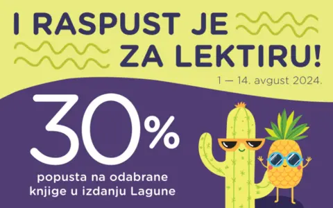 Akcija „I raspust je za lektiru“ od 1. do 14. avgusta 2024. - slika 1