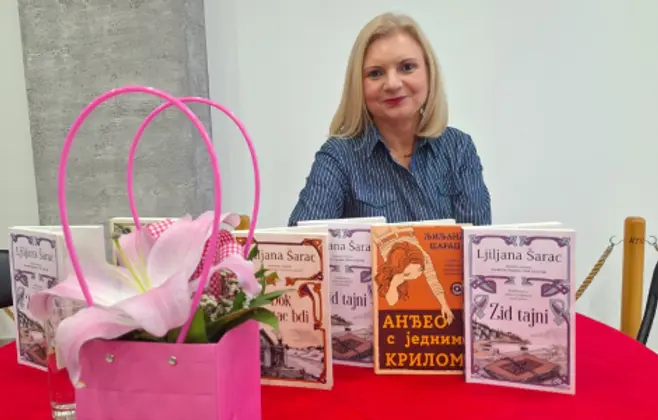 Ljiljana Šarac prvi put sa svojim čitaocima u Batočini