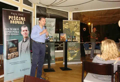 Razgovor o romanu „Peščana hronika“ i adaptaciji za film u Herceg Novom - slika 1