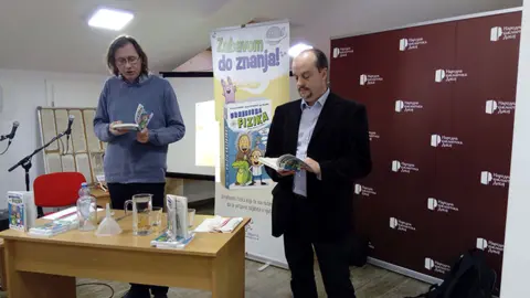 Stota promocija knjige „Urnebesna fizika“ održana u Narodnoj biblioteci „Doboj“ - slika 1
