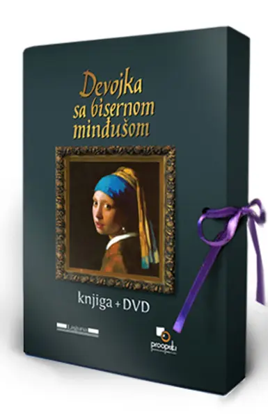 Slika 0 - Devojka sa bisernom minđušom - knjiga + DVD