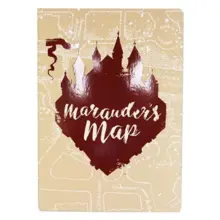 Notes Flex A5 - Harry Potter, Marauders Map