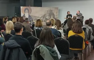 Promocija Ljubenovićevog romana „Otac“ u Ljubljani