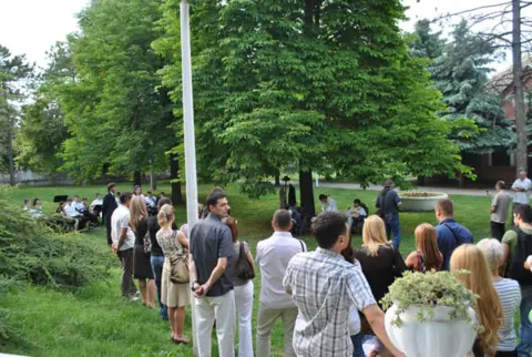 Održana promocija knjige „Ja. I niko moj“ Aleksandra Tijanića - slika 2