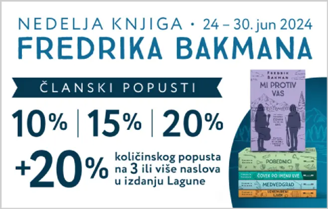 Uvek je pravo vreme za čitanje: Nedelja knjiga Fredrika Bakmana