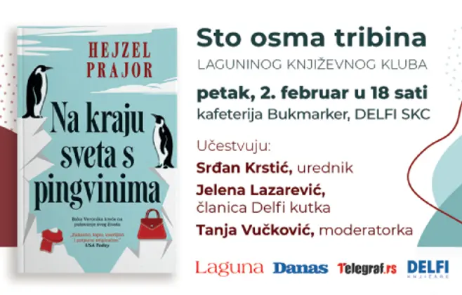 Zabavno putovanje sa bakom Veronikom – o knjizi „Na kraju sveta s pingvinima“ 2. februara