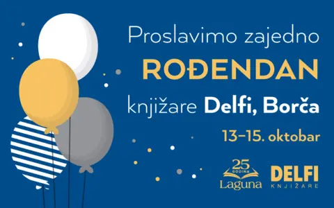Proslavimo zajedno rođendan Delfi knjižare Borča - slika 1
