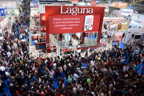 Petak na štandu Lagune – Sajam knjiga 2017. - slika 1