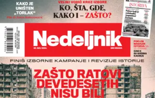 Nedeljnik u knjižarama Delfi