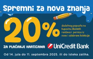Sjajna akcija može biti još bolja uz UniCredit Bank!