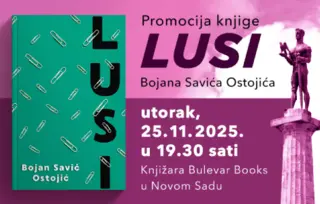 „Lusi“ u knjižari Bulevar Books u Novom Sadu 25. novembra