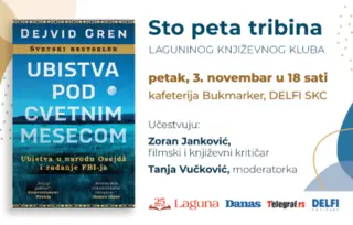 Pričamo o knjizi „Ubistva pod cvetnim mesecom“ 3. novembra