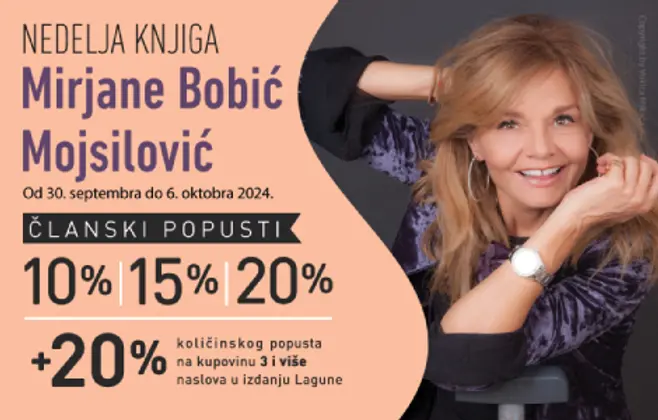 Nedelja knjiga Mirjane Bobić Mojsilović