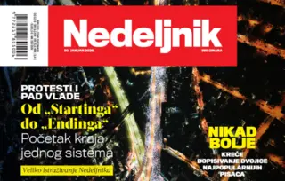Nedeljnik u knjižarama Delfi