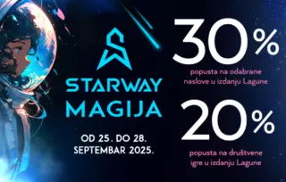Otkrijte „StarWay magiju“: Na odabrane naslove fantastike, mangi i društvene igre popusti od 20 do 30%