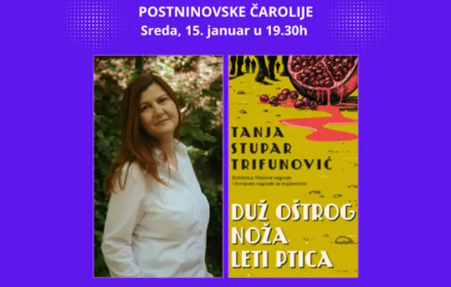 Tanja Stupar Trifunović na Sedmom književnom festivalu „PostNINovske čarolije“ 15. januara