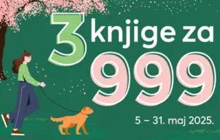 Počinje omiljena akcija ljubitelja knjiga: „3 za 999“ od 5. do 31. maja 2025!