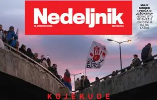 Nedeljnik u knjižarama Delfi