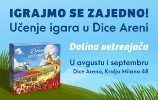Naučite pravila omiljenih igara! Pridružite nam se u Dolini vetrenjača!