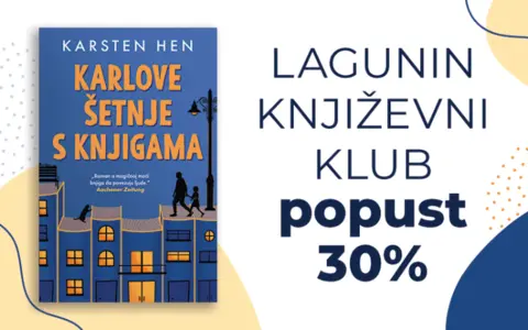 Lagunin književni klub čita „Karlove šetnje s knjigama“ – popust 30% do 6. juna - slika 1