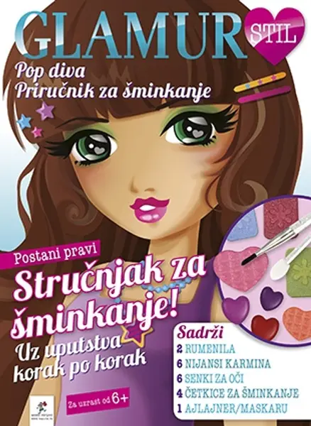 Slika 0 - Pop diva: priručnik za šminkanje - Glamur Stil