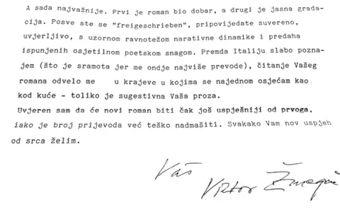 Viktor Žmegač o romanu „Zauvek more“ Nataše Dragnić - slika 1