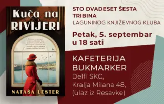Ne propustite Lagunin književni klub 5. septembra