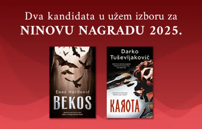 Dva Lagunina romana u užem izboru za Ninovu nagradu