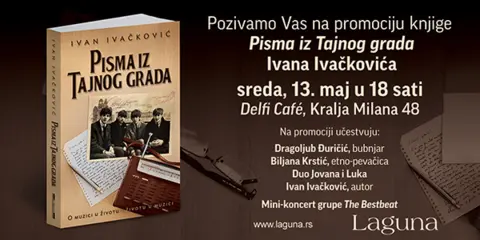 Promocija knjige „Pisma iz Tajnog grada“ Ivana Ivačkovića - slika 1