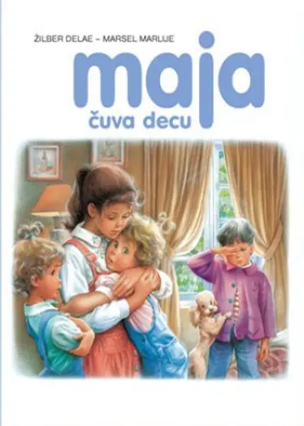Slika 0 - Slikovnica – Maja čuva decu (latinično izdanje)