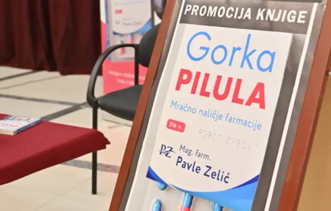 Pavle Zelić predstavio „Gorku pilulu“ u Rumi