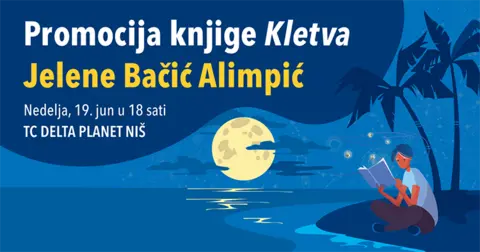 Jelena Bačić Alimpić u Noći knjige i u Nišu - slika 1
