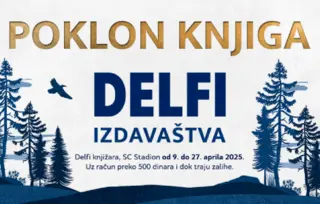 Samo za knjigoljupce! Poklon-knjige u Delfi knjižari SC Stadion!