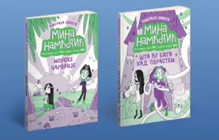 Nove dogodovštine omiljene nestašne i šeprtljave trolkice: Mina Namćorić „Morske čarolije“ i „Šta ću biti kad porastem“ od 19. septembra u knjižarama