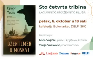 Tribina o romanu „Džentlmen u Moskvi“ 6. oktobra