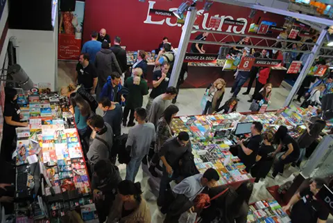 Petak na štandu Lagune - Sajam knjiga 2016. - slika 1