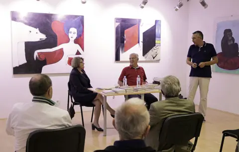 Književno veče Vanje Bulića u Sopotu - slika 1