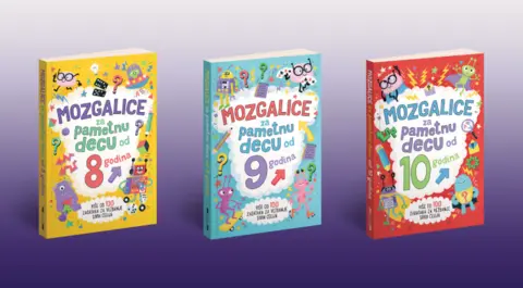 Mućni glavom – vreme je za mozganje! „Mozgalice za pametnu decu“ od 8, 9 i 10 godina - slika 1
