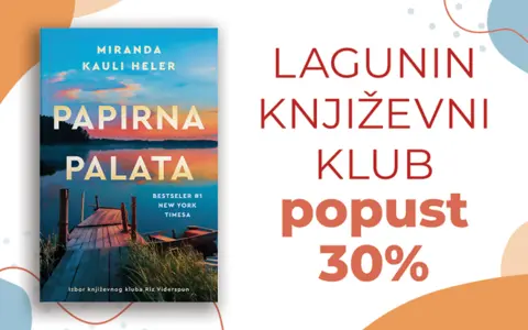 Lagunin književni klub: „Papirna palata“ na popustu od 30% - slika 1