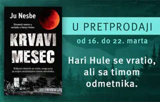 Novi roman Jua Nesbea „Krvavi mesec“ u pretprodaji od 16. do 22. marta!